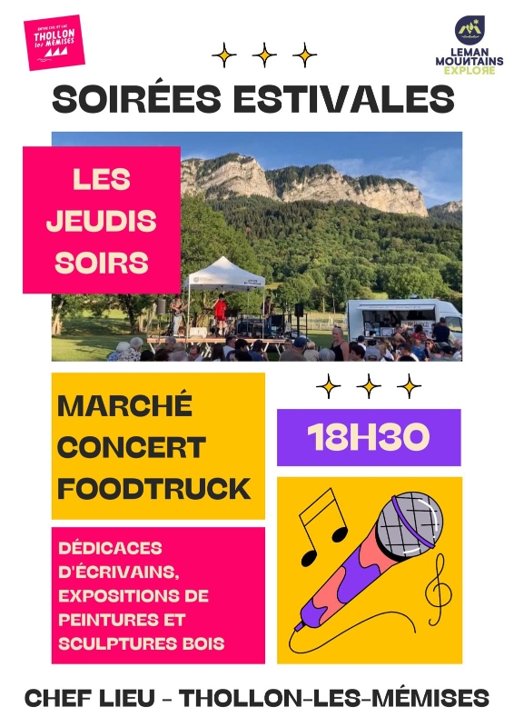 Soiree estivales